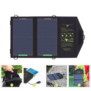 Tragbares Solarpanel-Ladegerät 10W