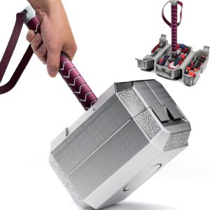 Werkzeugkoffer, Thors Hammer, Mjölnir, 11 teiliges Set für Heimwerker und Comic Fans