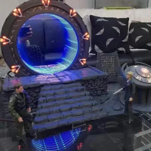 Stargate Sternentor Miniatur Diorama